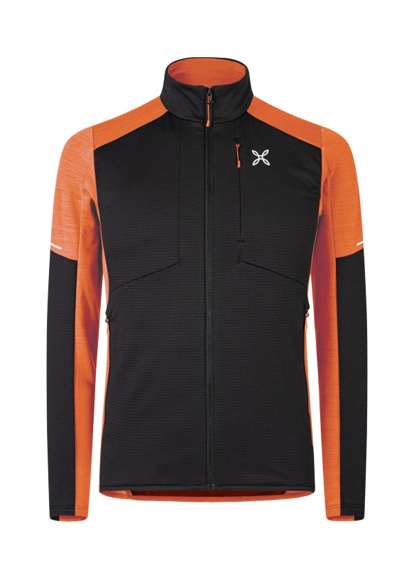 MONTURA MAGLIA UOMO ROCK ALP MAGLIA NERO/ARANCIO