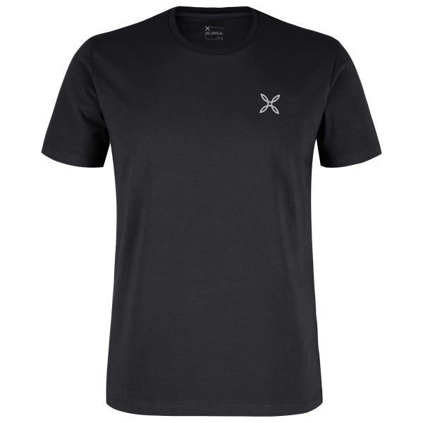 MONTURA T-SHIRT UOMO BASIC LOGO T-SHIRT NERO