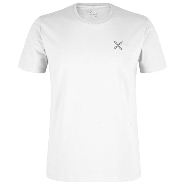MONTURA T-SHIRT UOMO BASIC LOGO T-SHIRT BIANCO
