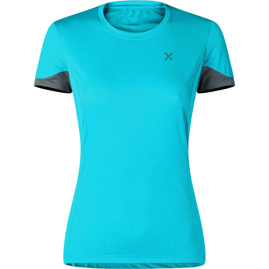 MONTURA T-SHIRT DONNA JOIN T-SHIRT WOMAN TURCHESE