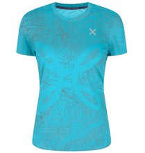 Carica l&#39;immagine nel visualizzatore di Gallery, MONTURA T-SHIRT DONNA TOPOGRAPHIC SUBLIME T-SHIRT WOMAN TURCHESE

