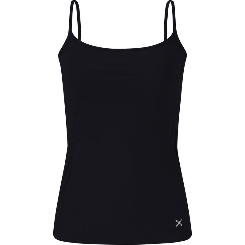 MONTURA T-SHIRT DONNA SUN SHOWER CANOTTA WOMAN NERO