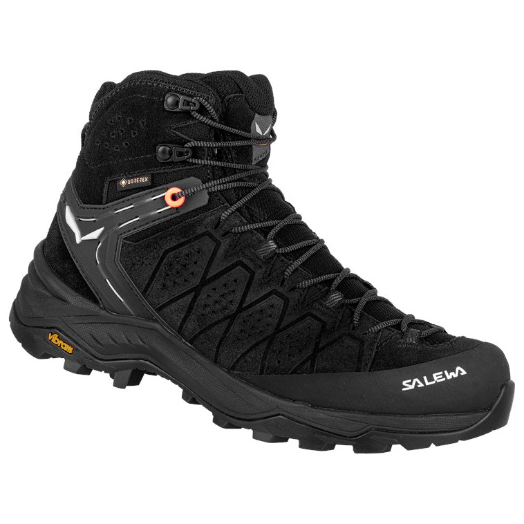 Salewa Scarpe Donna Ws Alp Trainer 2 Mid Gtx Black/Black